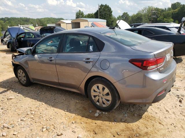 3KPA24AB0KE182623 - 2019 KIA RIO S GRAY photo 2