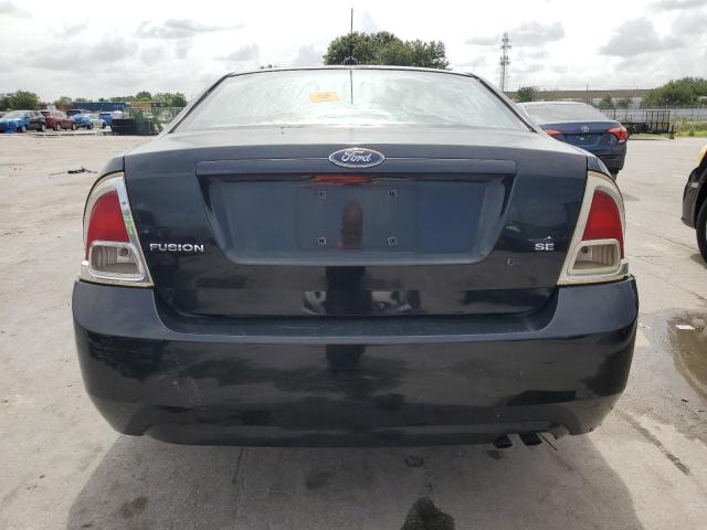 3FAHP07Z97R214438 - 2007 FORD FUSION SE BLACK photo 6