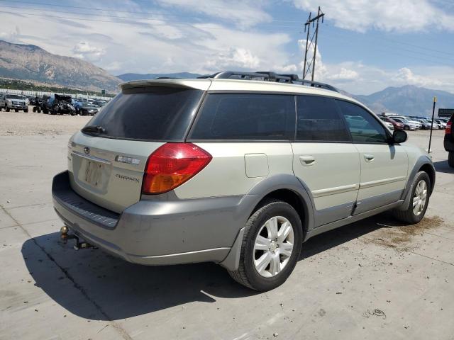 4S4BP62C557385628 - 2005 SUBARU LEGACY OUTBACK 2.5I LIMITED GREEN photo 3