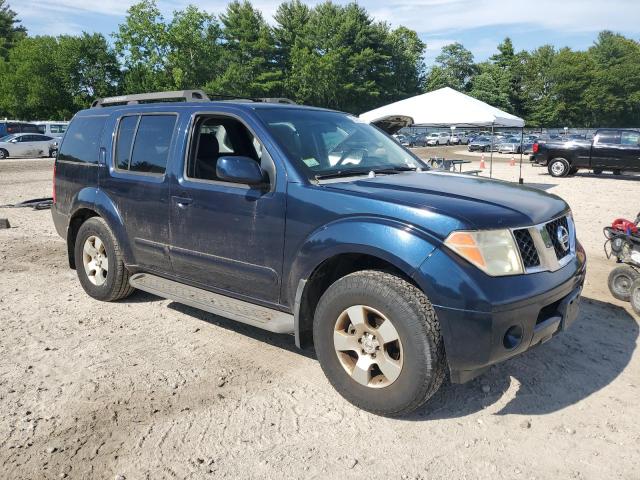 5N1AR18W47C603126 - 2007 NISSAN PATHFINDER LE BLUE photo 4