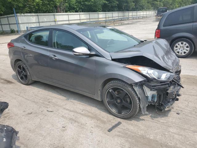 5NPDH4AE5DH218231 - 2013 HYUNDAI ELANTRA GLS CHARCOAL photo 4