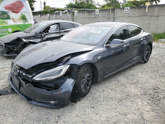 5YJSA1E24JF283477 - 2018 TESLA MODEL S Boz foto 1