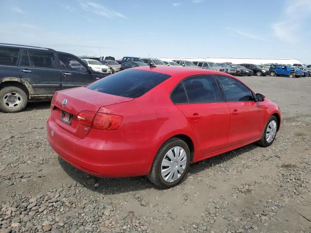 3VWD17AJ2EM315690 - 2014 VOLKSWAGEN JETTA SE RED photo 3