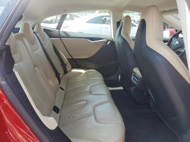 5YJSA1H1XEFP44495 - 2014 TESLA MODEL S 红色 照片 10