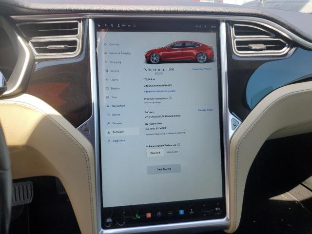 5YJSA1H1XEFP44495 - 2014 TESLA MODEL S 红色 照片 9