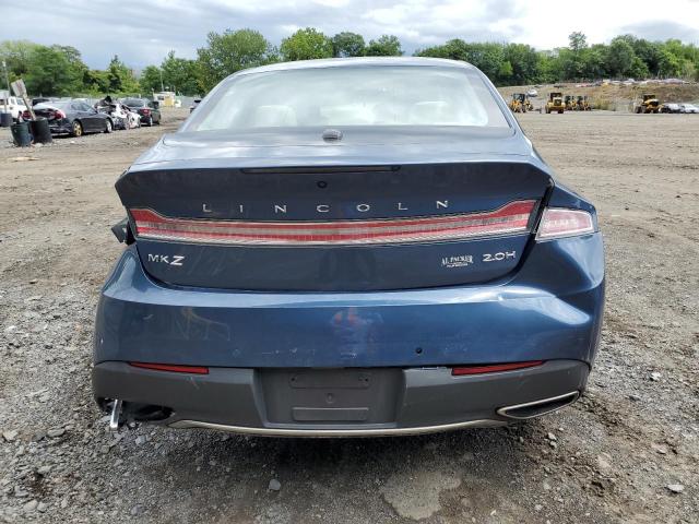 3LN6L5LU3JR627124 - 2018 LINCOLN MKZ HYBRID SELECT BLUE photo 6