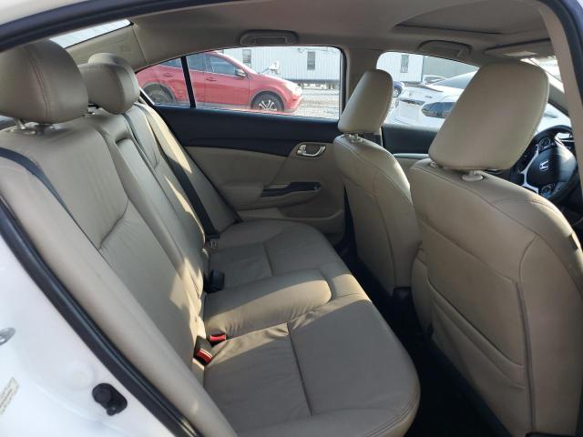 19XFB2F92DE030930 - 2013 HONDA CIVIC EXL WHITE photo 10