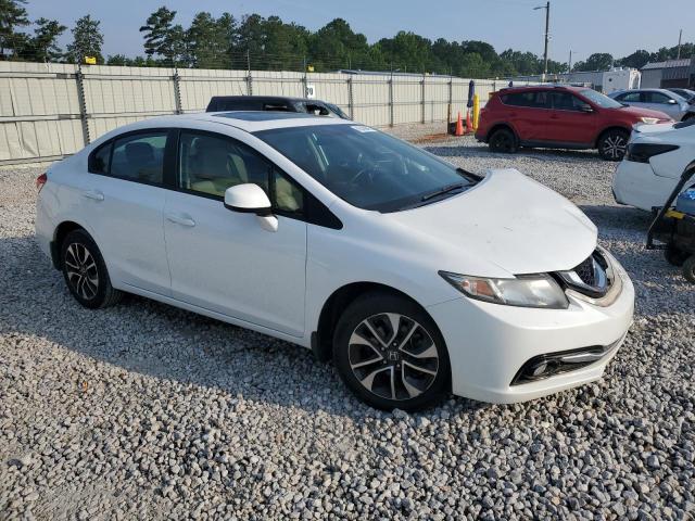 19XFB2F92DE030930 - 2013 HONDA CIVIC EXL WHITE photo 4