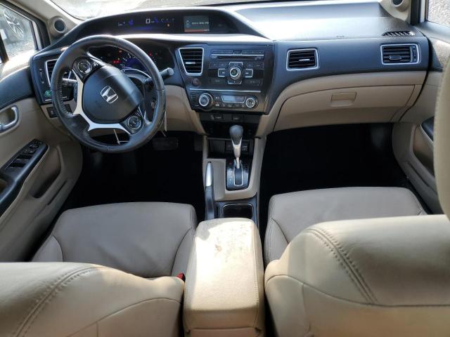 19XFB2F92DE030930 - 2013 HONDA CIVIC EXL WHITE photo 8