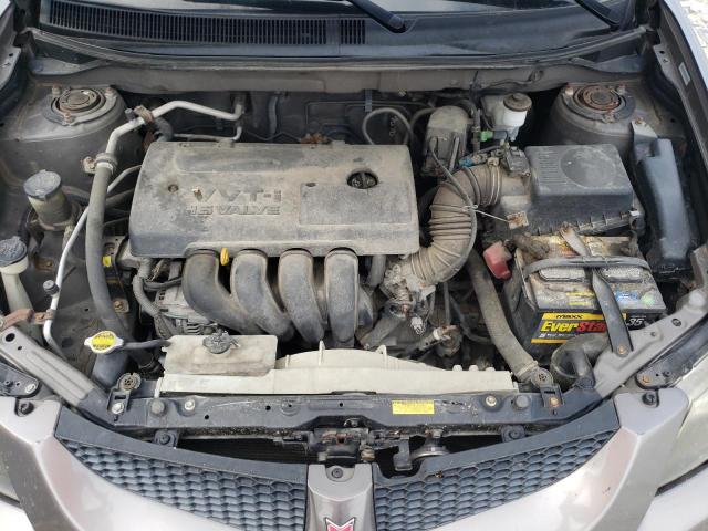 5Y2SL62863Z466215 - 2003 PONTIAC VIBE GRAY photo 11