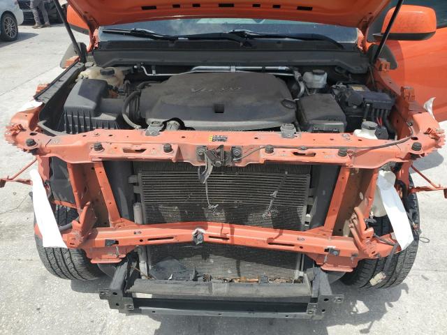 1GCGSBEN4M1226454 - 2021 CHEVROLET COLORADO ORANGE photo 11