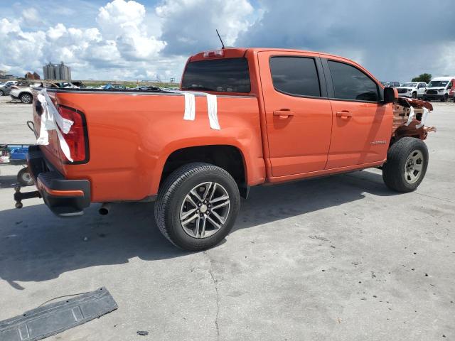 1GCGSBEN4M1226454 - 2021 CHEVROLET COLORADO ORANGE photo 3