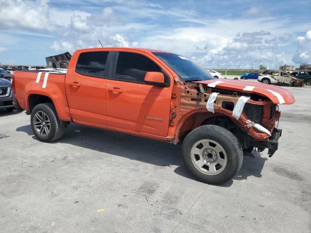 1GCGSBEN4M1226454 - 2021 CHEVROLET COLORADO ORANGE photo 4