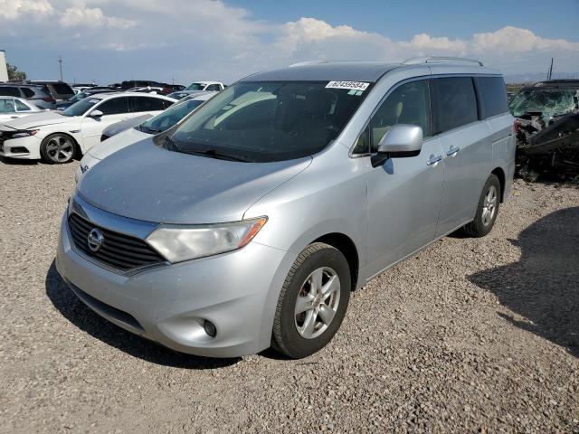 JN8AE2KP4G9155320 - 2016 NISSAN QUEST S SILVER photo 1