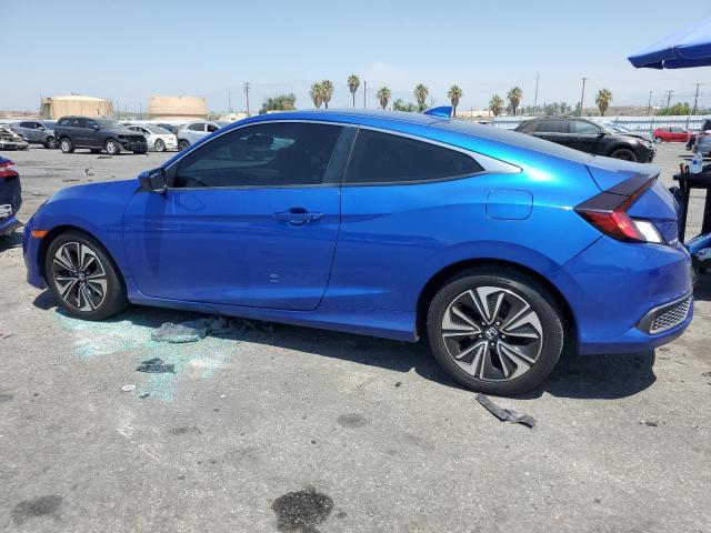 2HGFC3A38JH350082 - 2018 HONDA CIVIC EX BLUE photo 2