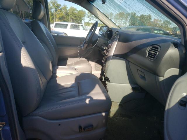 2A8GP54L37R147658 - 2007 CHRYSLER TOWN & COU TOURING ლურჯი ფოტო 5