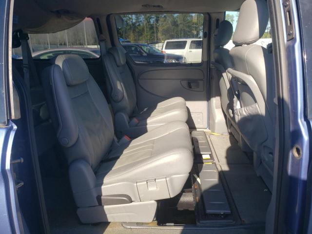 2A8GP54L37R147658 - 2007 CHRYSLER TOWN & COU TOURING ლურჯი ფოტო 6