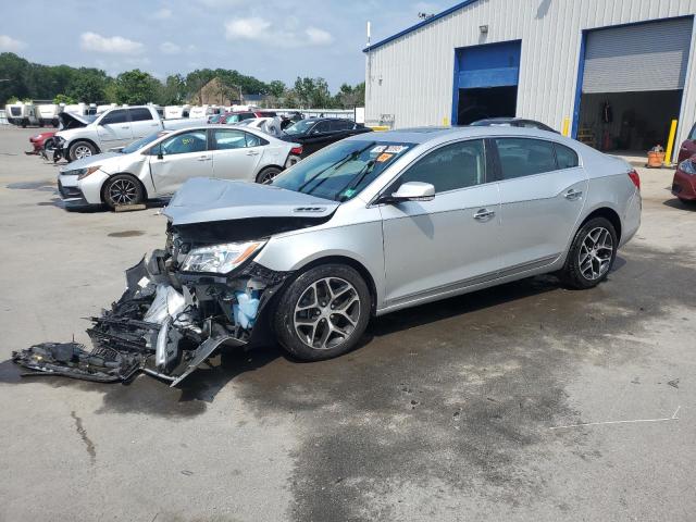 1G4G45G36GF232086 - 2016 BUICK LACROSSE SPORT TOURING SILVER photo 1