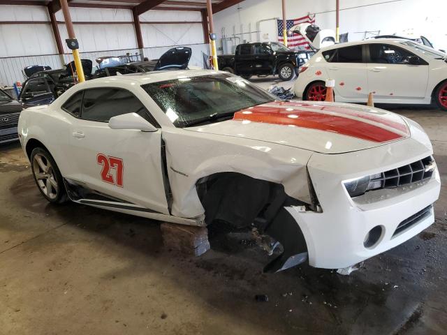 2G1FC1E33D9116033 - 2013 CHEVROLET CAMARO LT WHITE photo 4