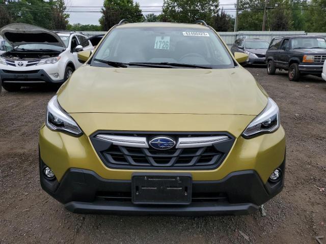 JF2GTHNC0MH283287 - 2021 SUBARU CROSSTREK LIMITED YELLOW photo 5