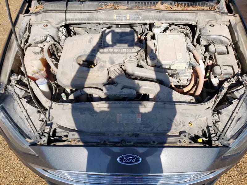 3FA6P0LU7JR136461 - 2018 FORD FUSION SE HYBRID Մոխրագույն լուսանկար 11