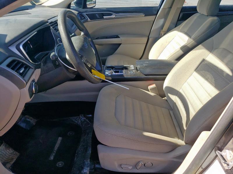 3FA6P0LU7JR136461 - 2018 FORD FUSION SE HYBRID Մոխրագույն լուսանկար 7