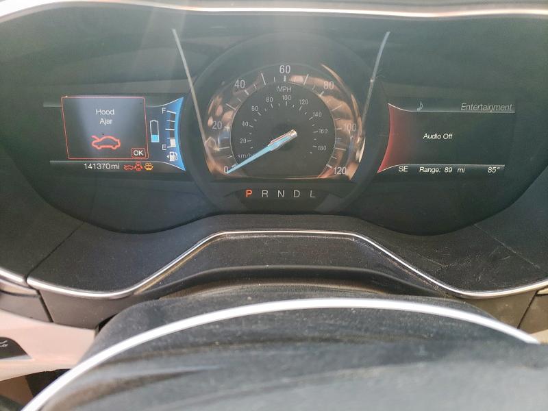 3FA6P0LU7JR136461 - 2018 FORD FUSION SE HYBRID Մոխրագույն լուսանկար 9