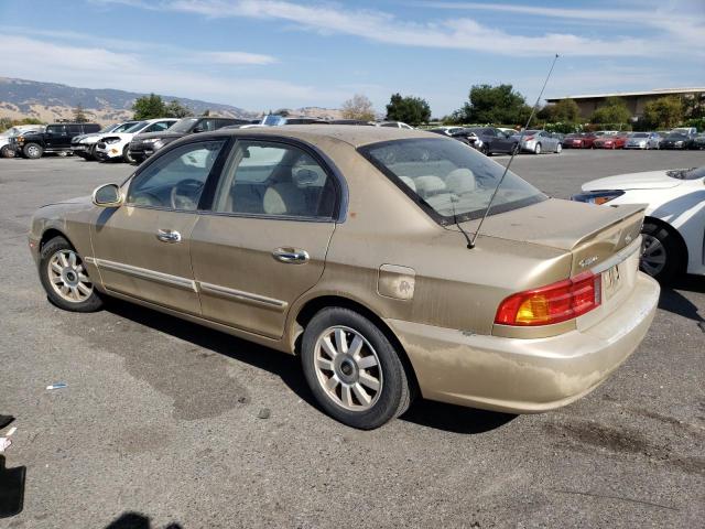 KNAGD126825166117 - 2002 KIA OPTIMA MAGENTIS GOLD photo 2