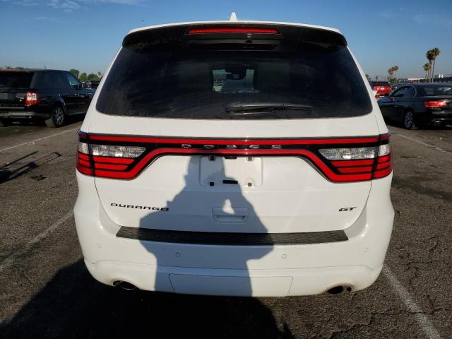 1C4RDHDG0NC182225 - 2022 DODGE DURANGO GT WHITE photo 6