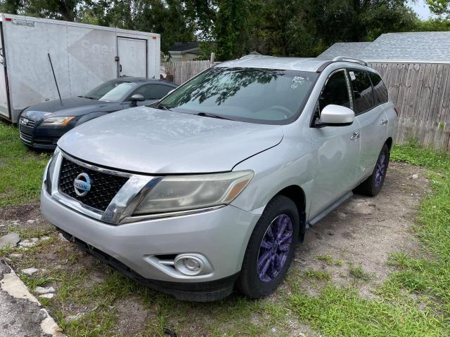 5N1AR2MN6DC688159 - 2013 NISSAN PATHFINDER S SILVER photo 2