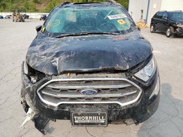 MAJ6P1UL6JC226954 - 2018 FORD ECOSPORT SE BLACK photo 5