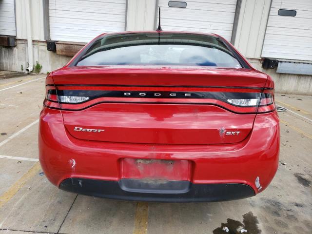 1C3CDFBA8DD297337 - 2013 DODGE DART SXT RED photo 6