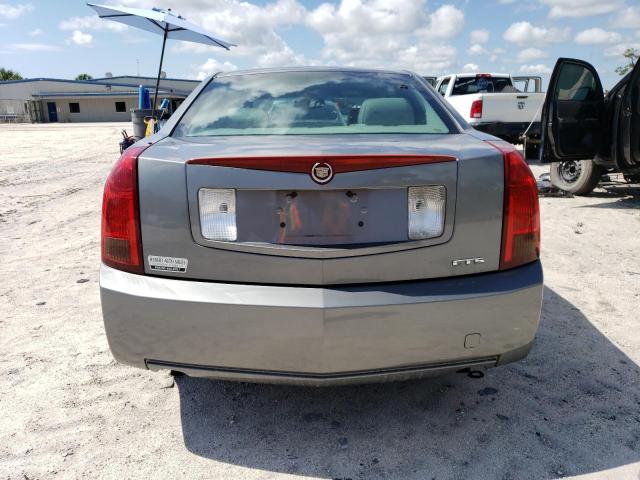 1G6DM577640111716 - 2004 CADILLAC CTS GRAY photo 6