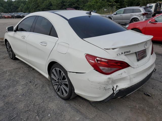 WDDSJ4GB4JN680371 - 2018 MERCEDES-BENZ CLA 250 4MATIC WHITE photo 2