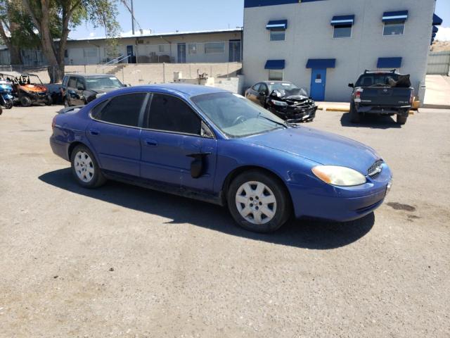 1FAFP52223G174932 - 2003 FORD TAURUS LX BLUE photo 4