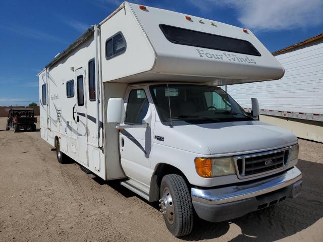 1FDXE45S34HA90345 - 2005 FOUR CHATEAU E450 SUPER DUTY CUTAWAY VAN WHITE photo 9