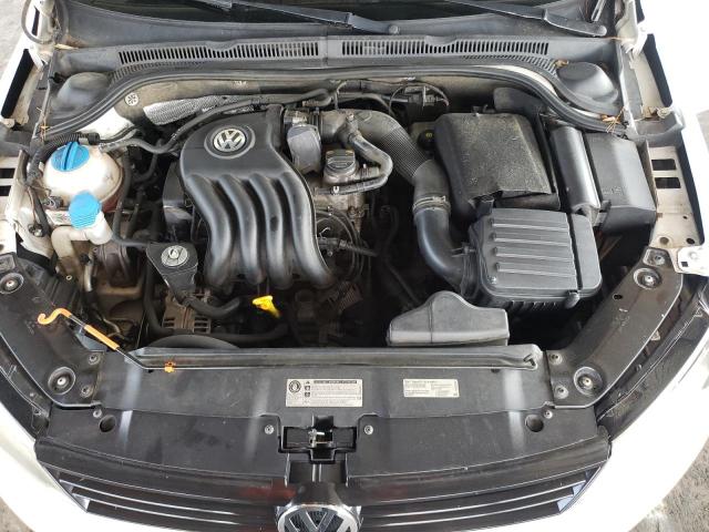 3VW2K7AJ7DM288540 - 2013 VOLKSWAGEN JETTA BASE 白色 照片 11