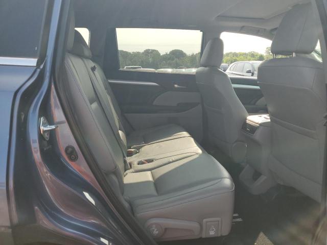 5TDJKRFH6ES059784 - 2014 TOYOTA HIGHLANDER XLE Կապույտ լուսանկար 11