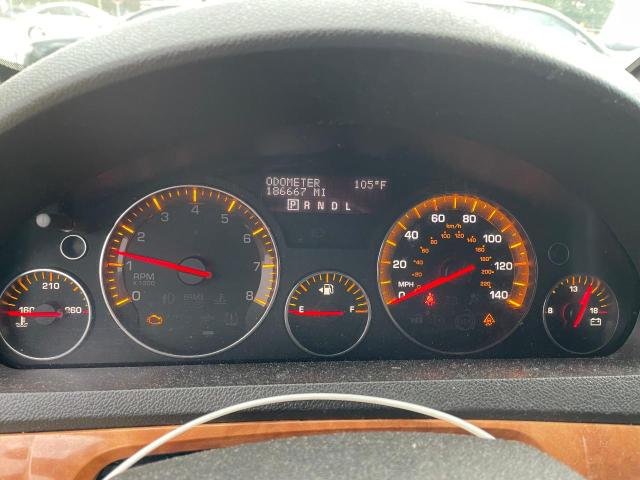 5GZER23778J153351 - 2008 SATURN OUTLOOK XR BLACK photo 8