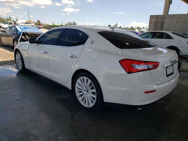 ZAM57XSA9H1226619 - 2017 MASERATI GHIBLI WHITE photo 2