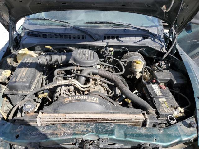 1B7GG22YXXS302743 - 1999 DODGE DAKOTA GREEN photo 11