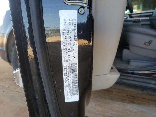 2A4RR5D1XAR463620 - 2010 CHRYSLER TOWN & COU TOURING შავი ფოტო 10