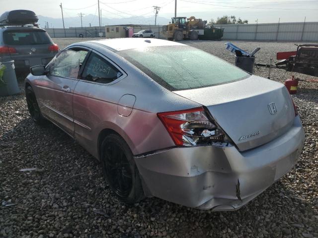 1HGCS12898A024904 - 2008 HONDA ACCORD EXL SILVER photo 3