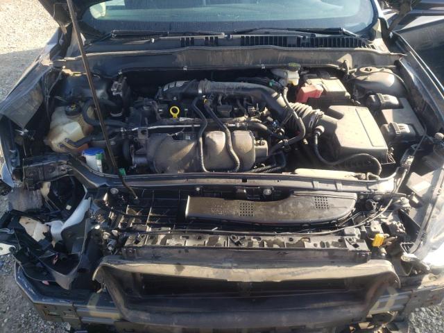 3FA6P0T95HR288390 - 2017 FORD FUSION SE GRAY photo 11