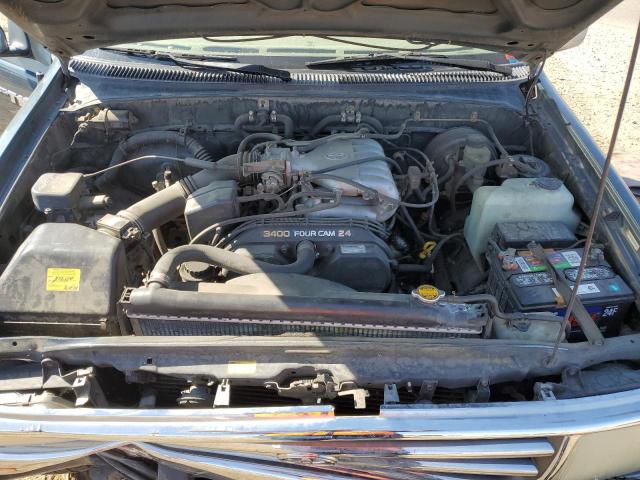 JT4UN24D5T0022804 - 1996 TOYOTA T100 XTRACAB SR5 GREEN photo 11