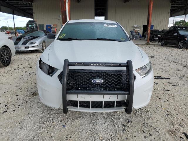 1FAHP2L82GG126511 - 2016 FORD TAURUS POLICE INTERCEPTOR WHITE photo 5