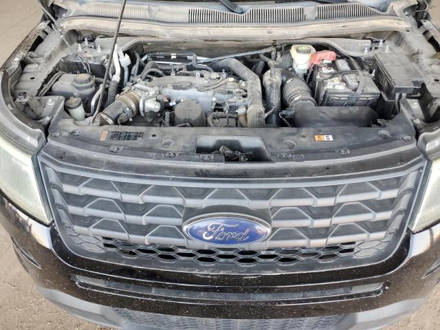 1FM5K8AT1JGB69066 - 2018 FORD EXPLORER POLICE INTERCEPTOR 黑色 照片 11