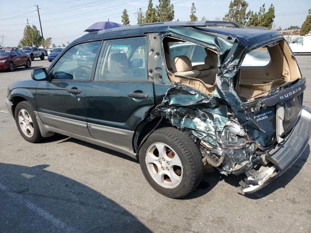 JF1SG65643G765282 - 2003 SUBARU FORESTER 2.5XS Зеленый фото 2