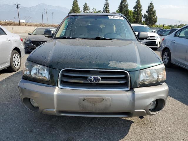 JF1SG65643G765282 - 2003 SUBARU FORESTER 2.5XS Зеленый фото 5