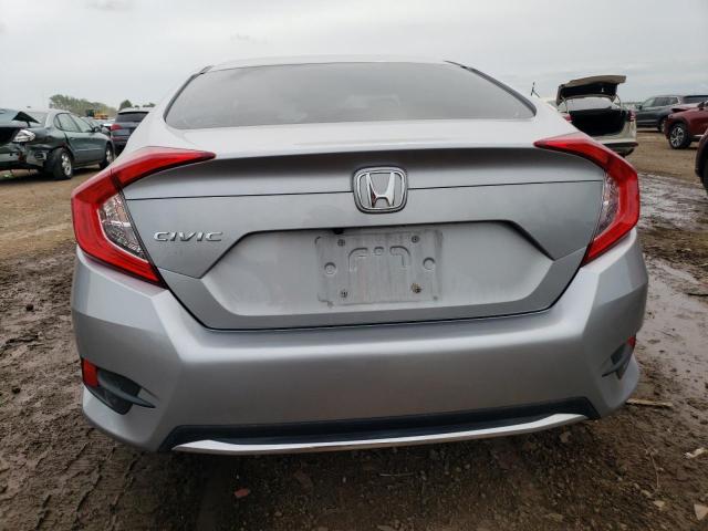 2HGFC2F66LH501520 - 2020 HONDA CIVIC LX SILVER photo 6